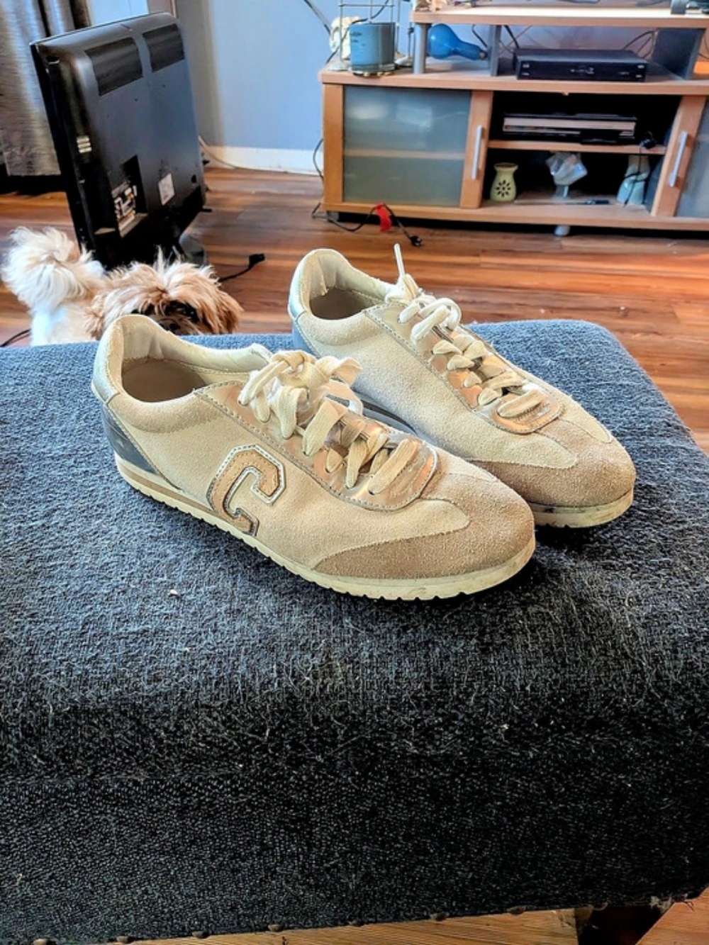Coach A01836 Leather Sneakers US 8.5